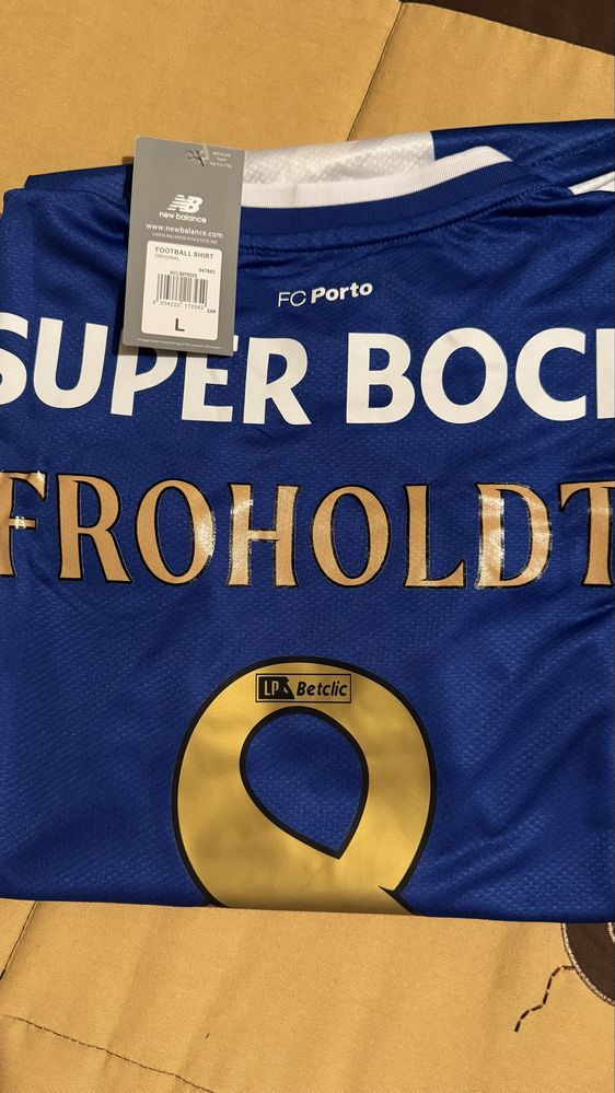 Camisola personalizada de Froholdt, tam L
