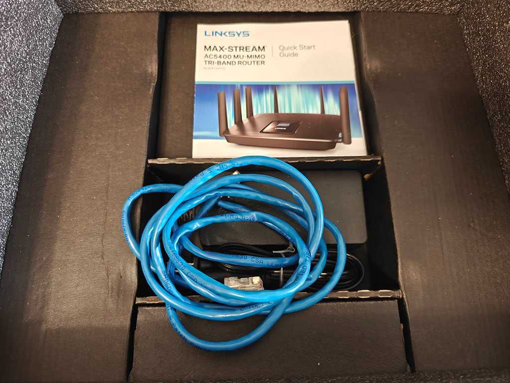 Linksys EA9500 v2 Маршрутизатор Wi-Fi  ac, 2.4 ГГц, 5 ГГц, роутер