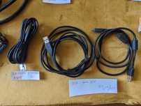 Mega wyprz kabli komputerowych VGA, euro 2 pin, DP itp