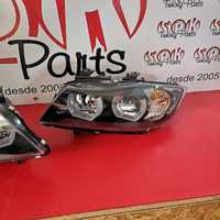 FAROIS ANGEL EYES LED BLACK BMW E90 / E91 (05-08) - Novos