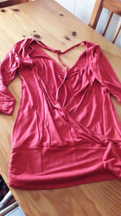 Blusa comprida a estrear