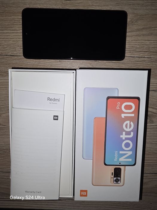 Смартфон Xiaomi Redmi Note 10 Pro б/128 Onyx Gray (M2101K6G)