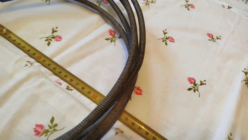 Sprężyna do udrażniania rur stara solidna 5 metrów