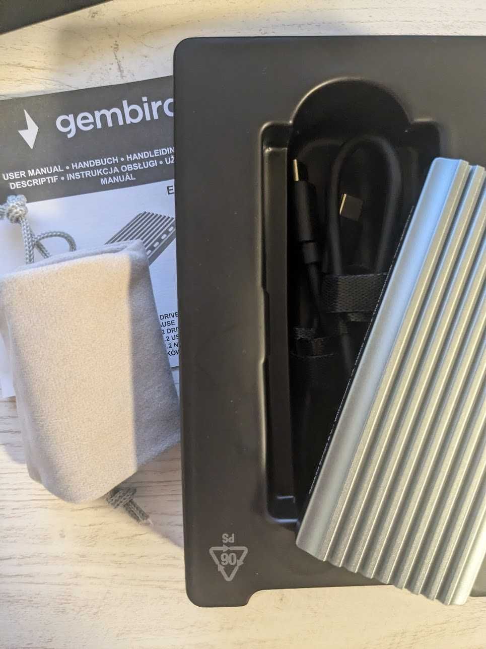 Карман NVME  M.2 SSD  USB Gembird