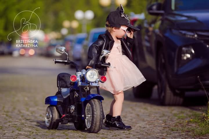 Mini sesja dziecięca na motorze – Ruda Śląska / Katowice 5 zdjęć