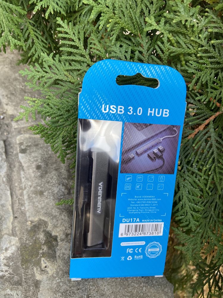 Hub Denmen Du17A 4 USB 3.0