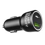 Ładowarka samochodowa Silver Monkey SMA078/1xUSB-C 1xUSB-A 45W PD QC -