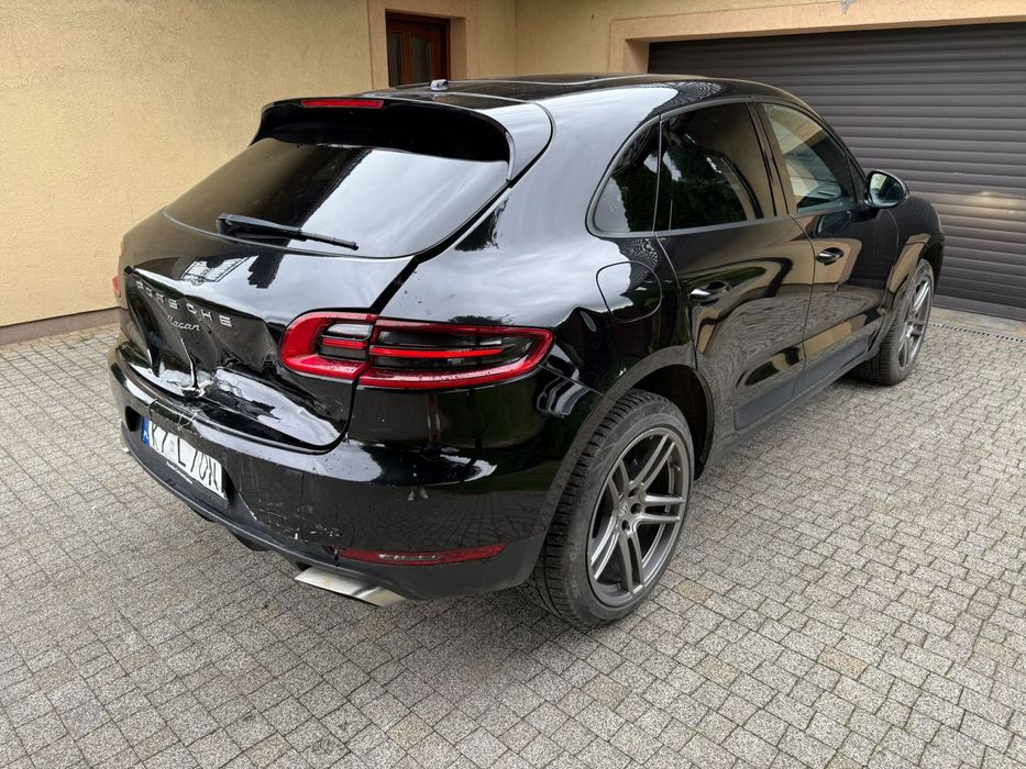Porsche Macan 2018 2.0 252 km Uszkodzony do Lakierowania 4x4 Skóry OC