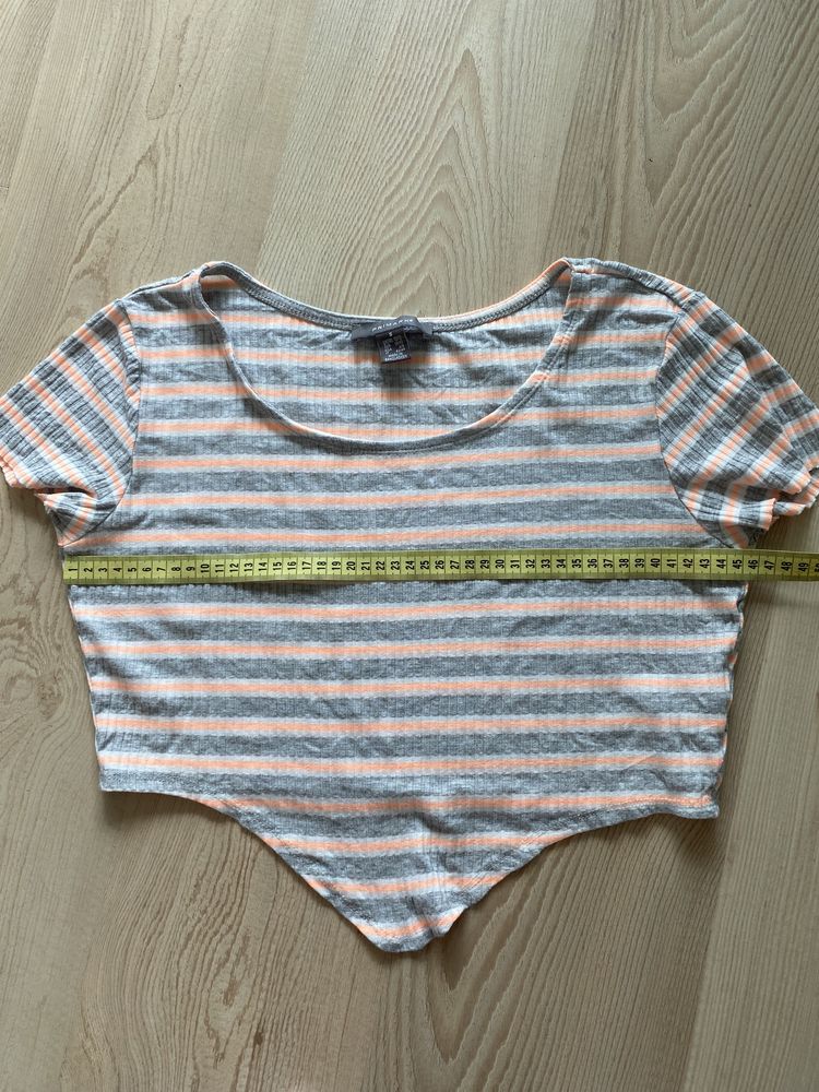 Crop top wiązany S