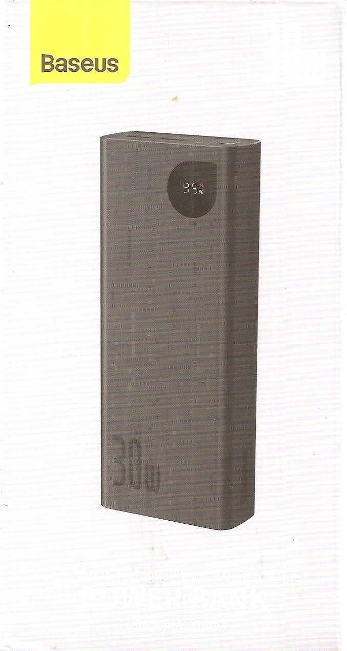 Повербанк Power Bank baseus Модель: PPADM30 20000мАч 30W