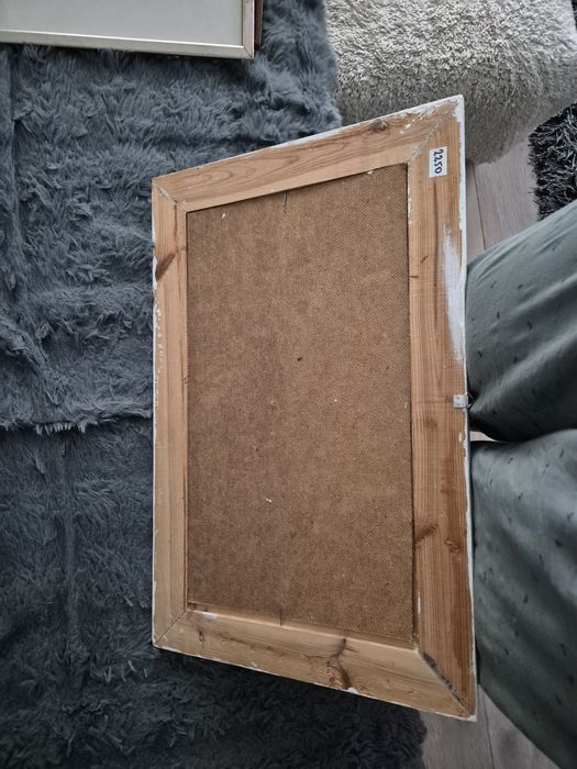 2 stare obrazy olej i grafika cena za 2