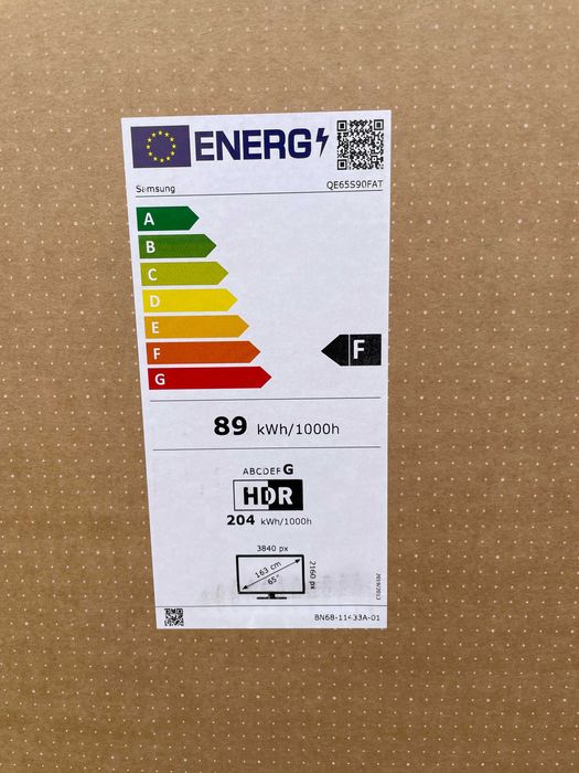 Телевізор Samsung OLED QE65S90F НОВИНКА 2025 Нові! Запечатані!