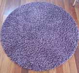 Tapete roxo circular