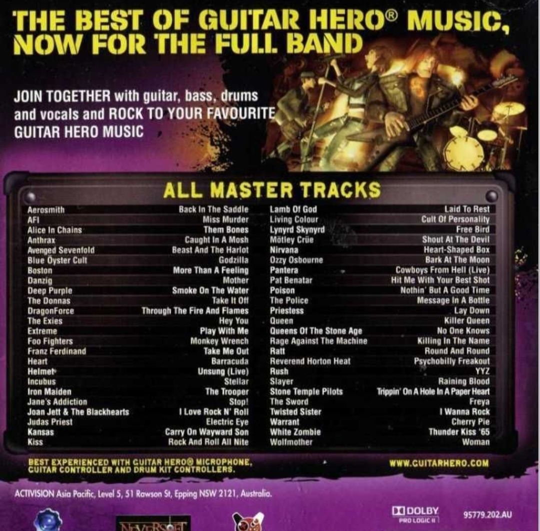 Guitar Hero  The Greatest Hits Smash Hits Playstation 3 PS3 stan idea