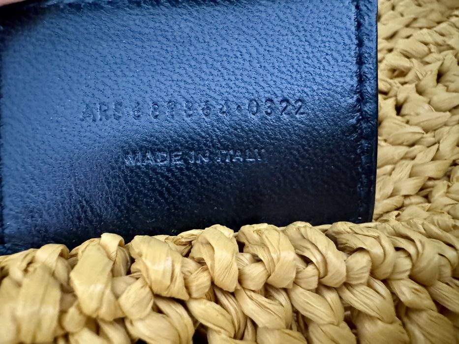 Saint laurent - raffia - piekna torba