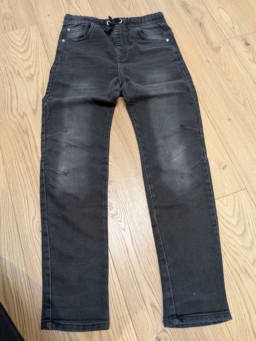 Spodnie, elastyczne jeansy dla chłopca rozm.152