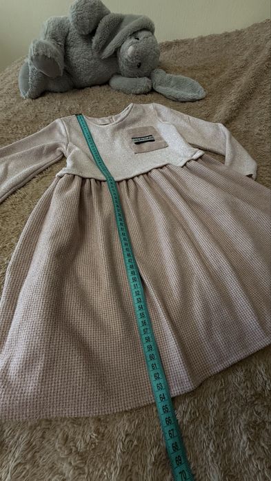 Тепле святкове плаття, люрекс