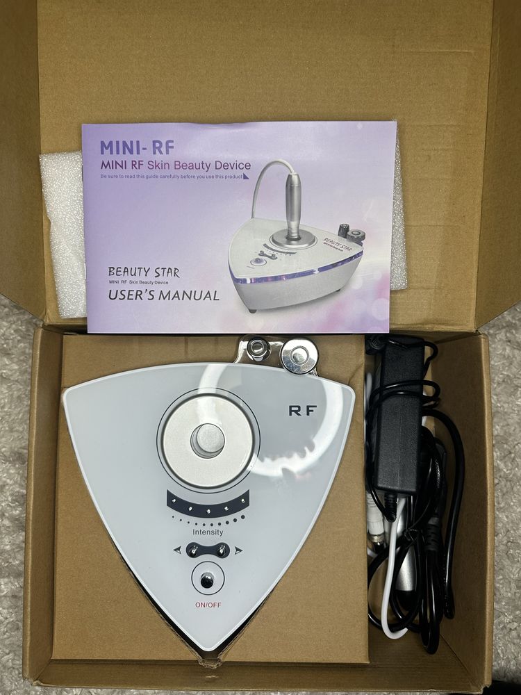 Mini rf skin beauty device