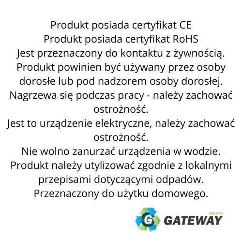 Grill pionowy obrotowy urządzenie do kebabu 2000W Kitchencook KBAB