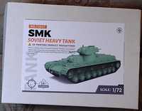 Сборная модель 1/72. Советский тяжелый танк СМК. 3D печать
