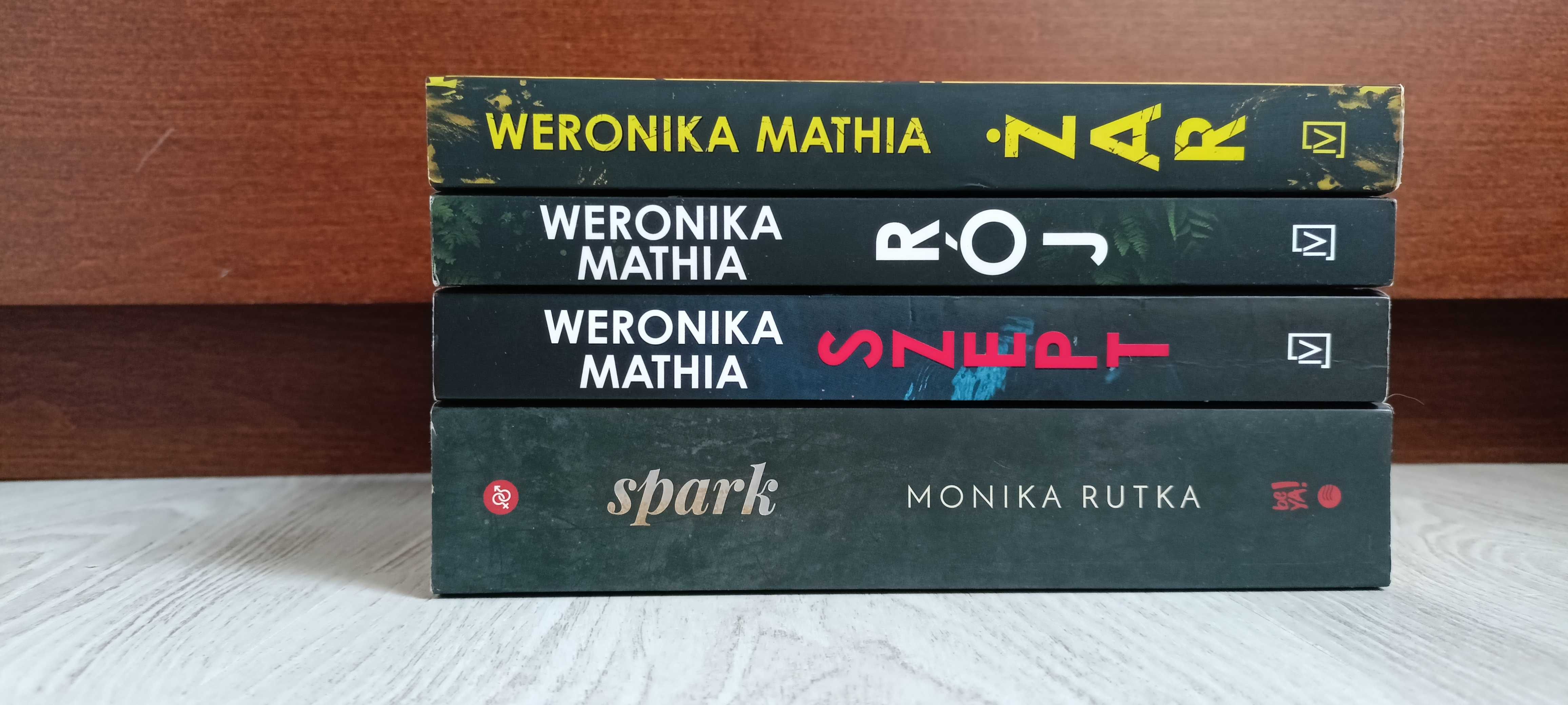 4x Weronika Mathia Szept + Żar + Rój + Monika Rutka Spark