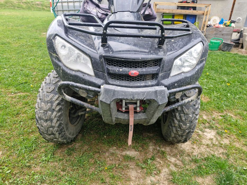 Kymco 400 4x4 lub zamiana na audi a6c6 w benzynie.