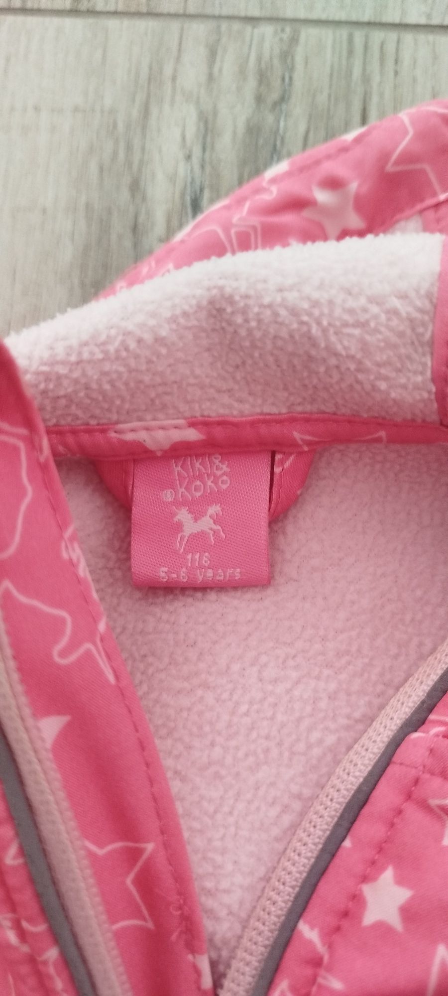 Kurtka płaszczyk Softshell r. 116-122