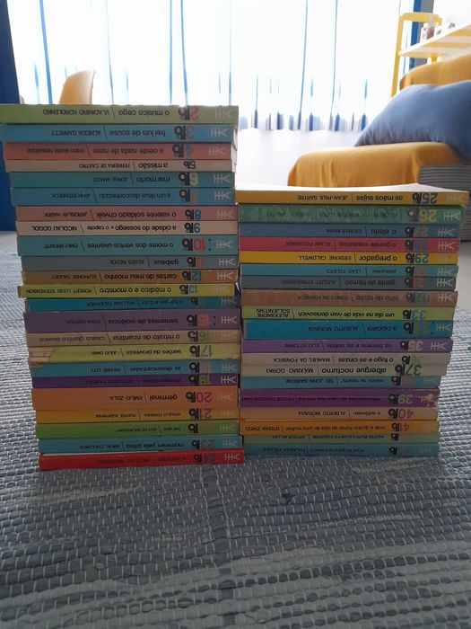 Coleção de livros clássicos