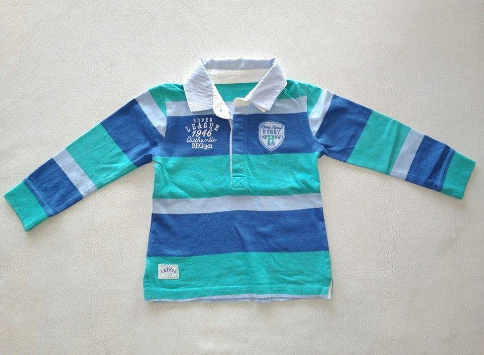 Polos manga comprida Vertbaudet e Chicco 2-3 anos (92cm)