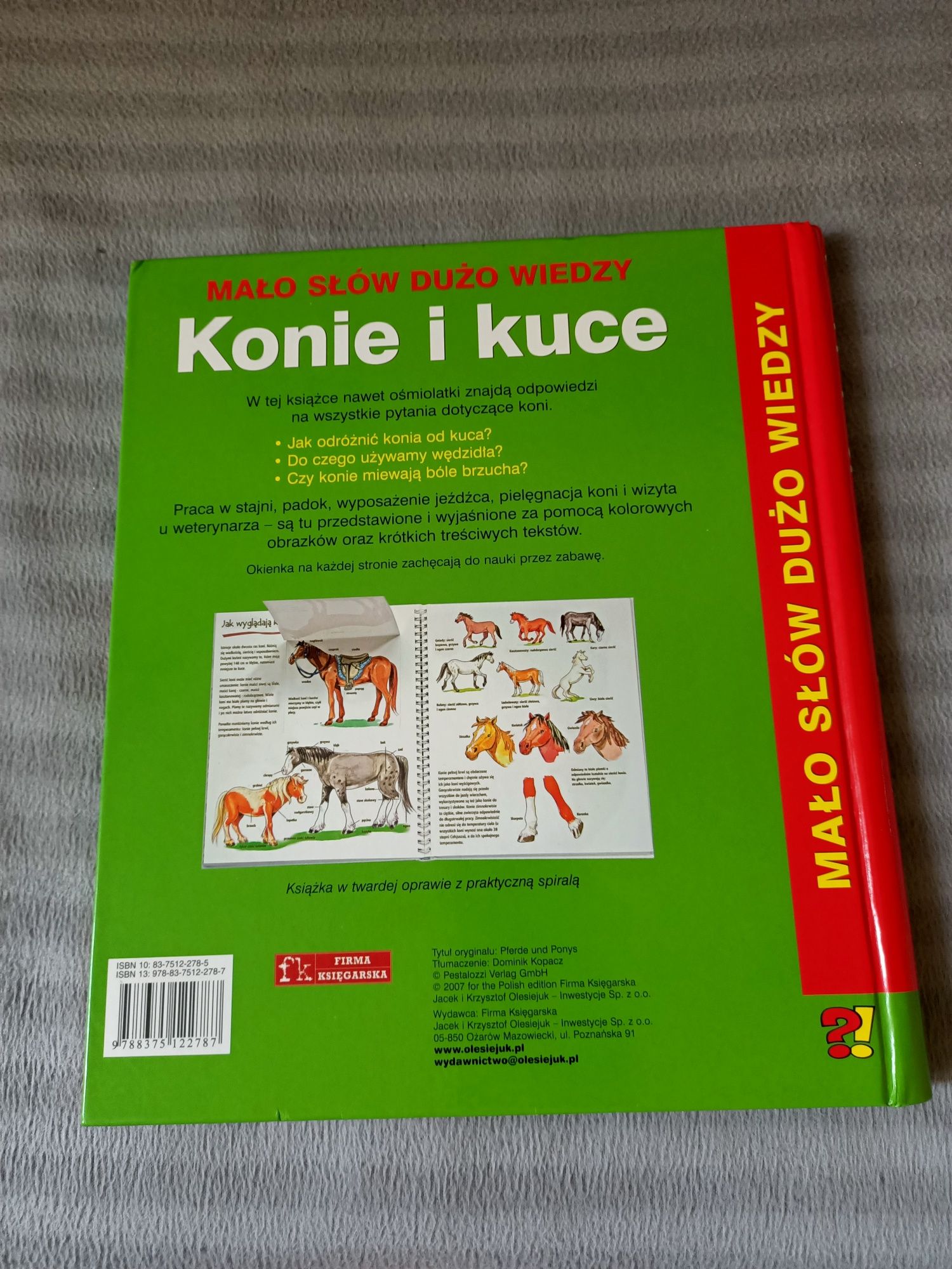 Książka o koniach