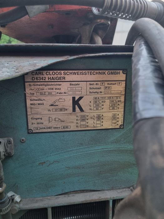 Migomat carl cloos schweisstechnic GMBH   D6342