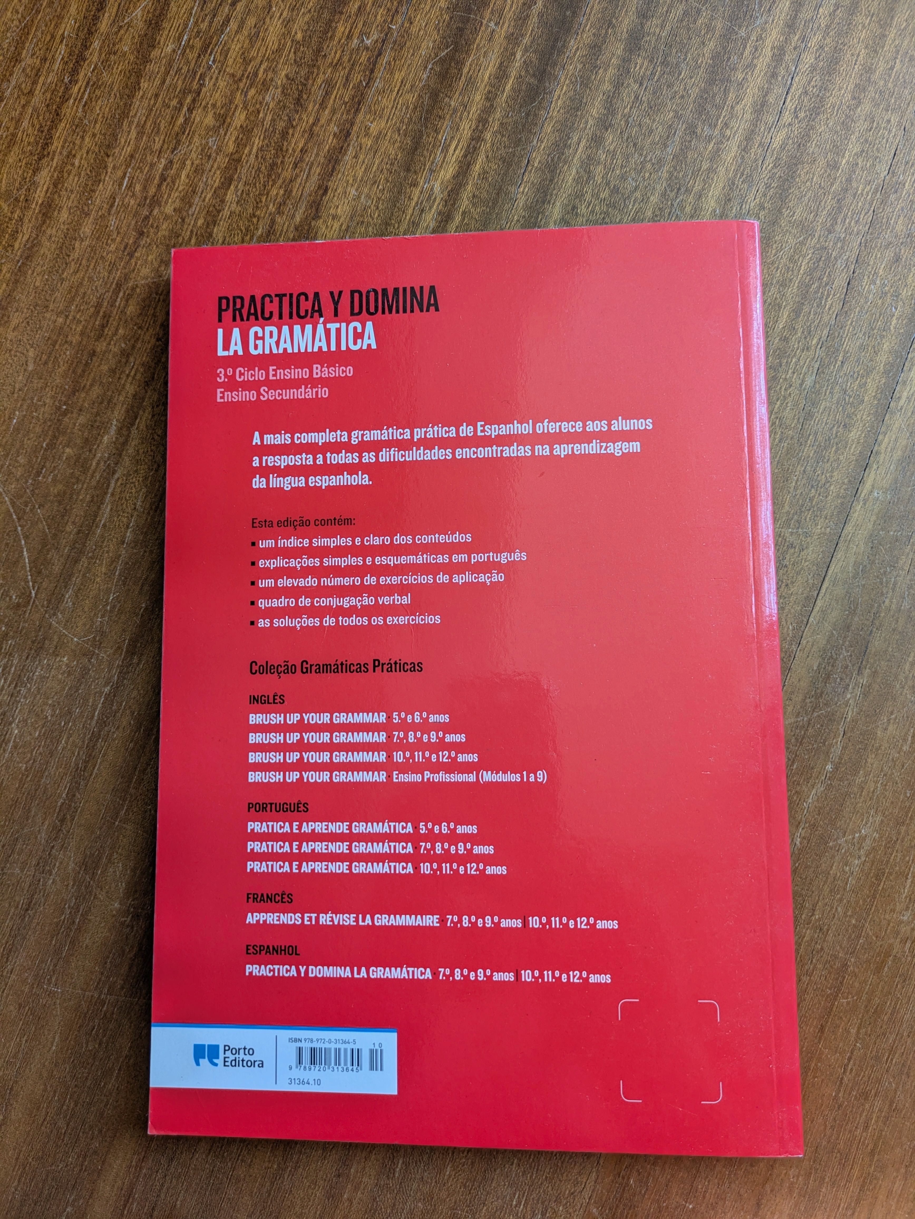 Gramática Prática de Espanhol 3º ciclo  básico e Ensino Secundário