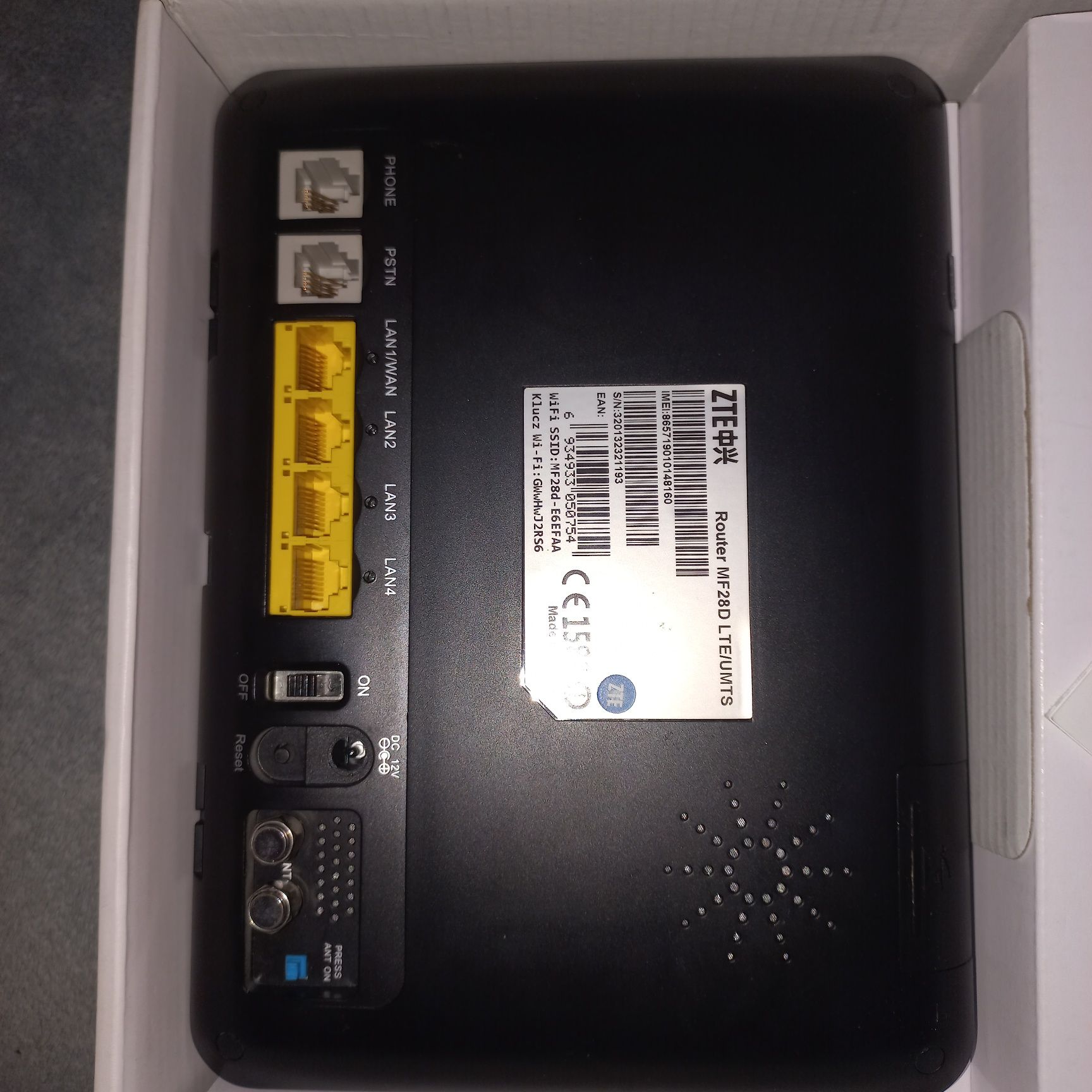 Router MF28D  ZTE