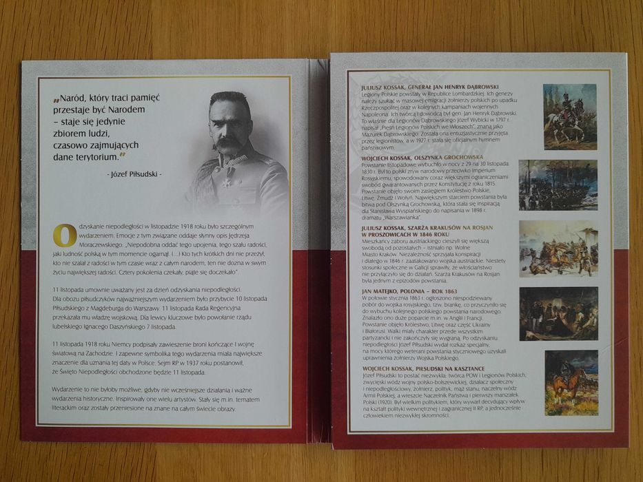 Medal "Józef Piłsudski" 100. Rocznica Odzyskania Niepodległości.