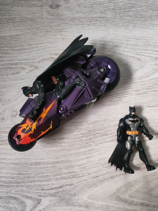 Figurki Batman + motor