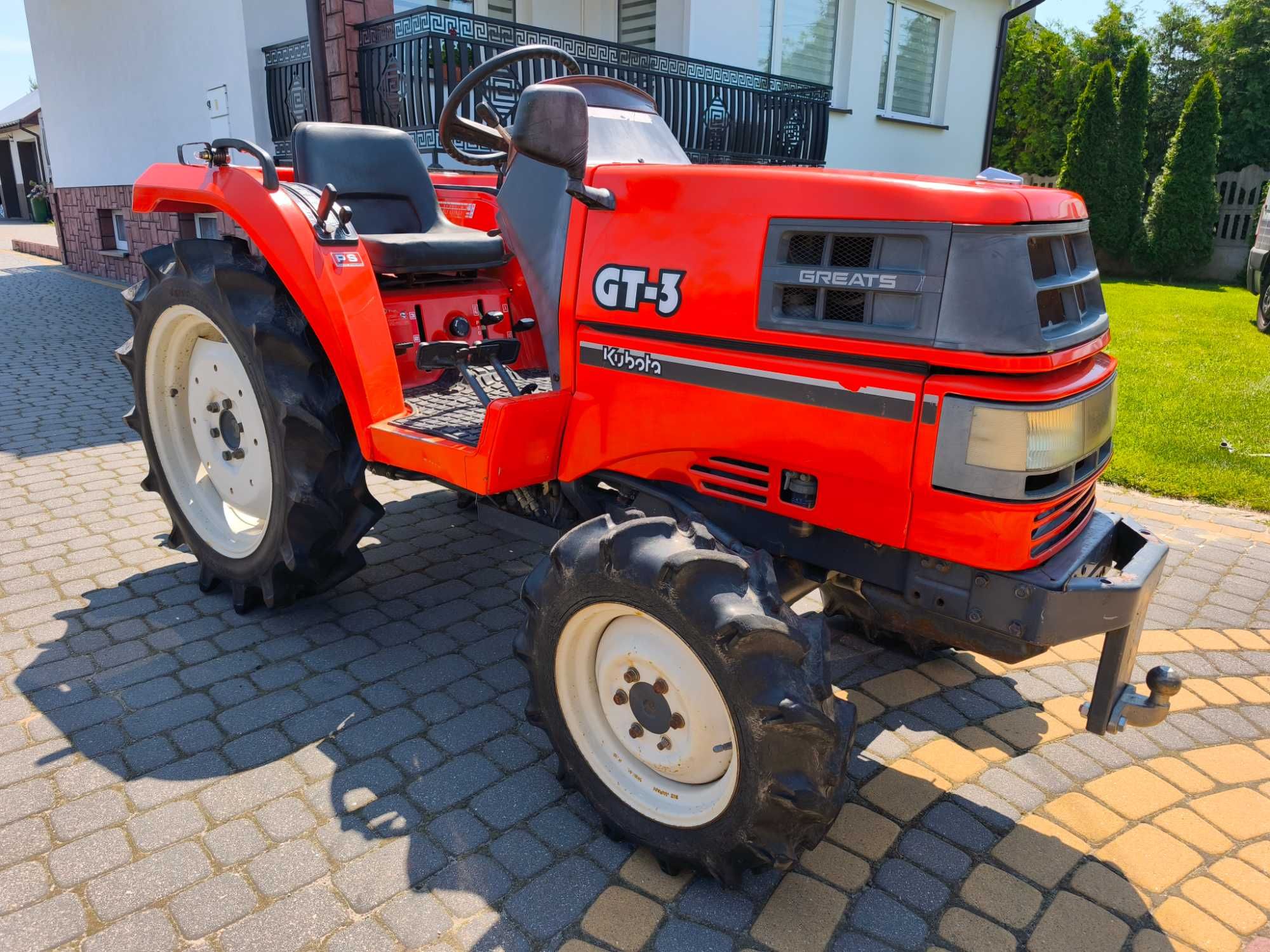 Japoński Traktor : Traktorek Kubota GT3 ; 4x4