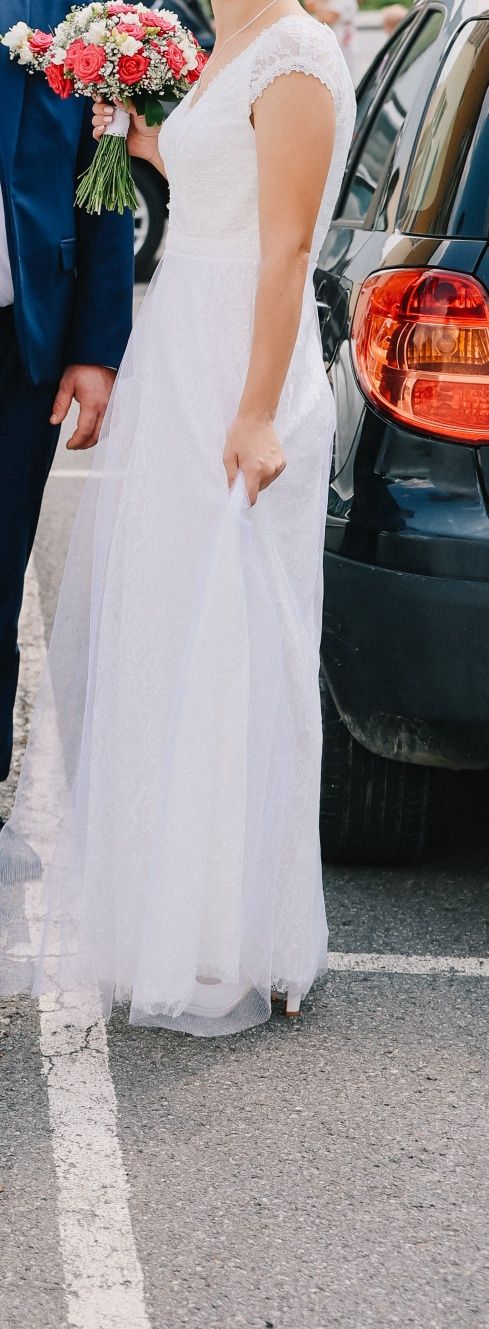 Suknia ślubna + buty