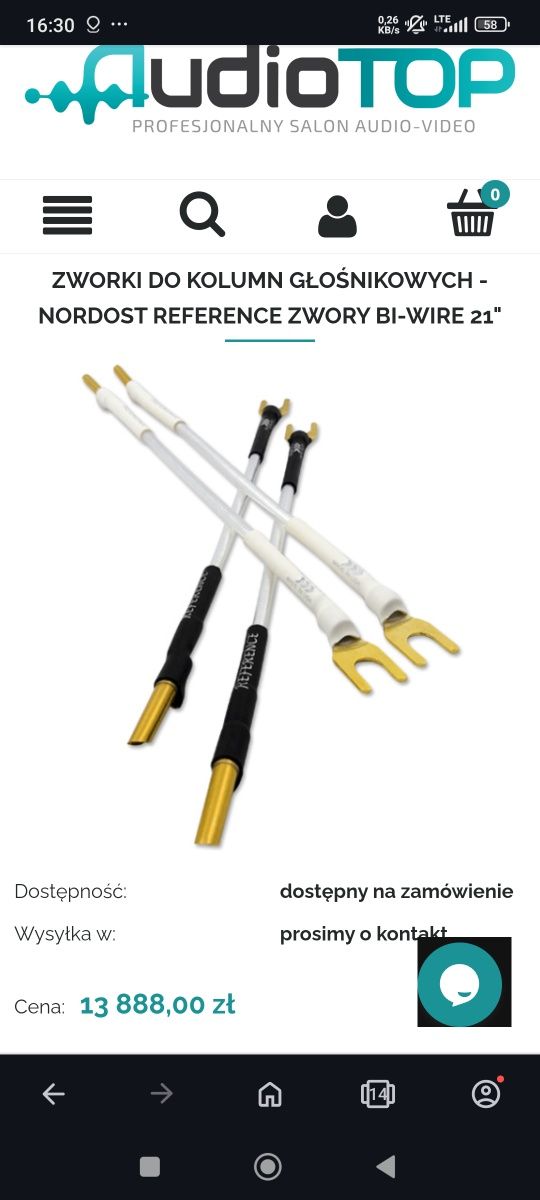 NORDOST Reference BI - WIRE Jumpers Hi-End wyprzedaż OKAZJA