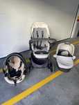 Trio carrinho e alcofa easywalker harvey e ovo be safe