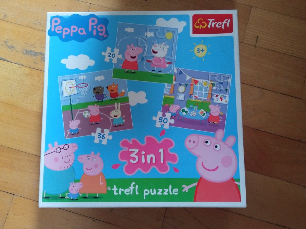 Puzzle Świnka Peppa