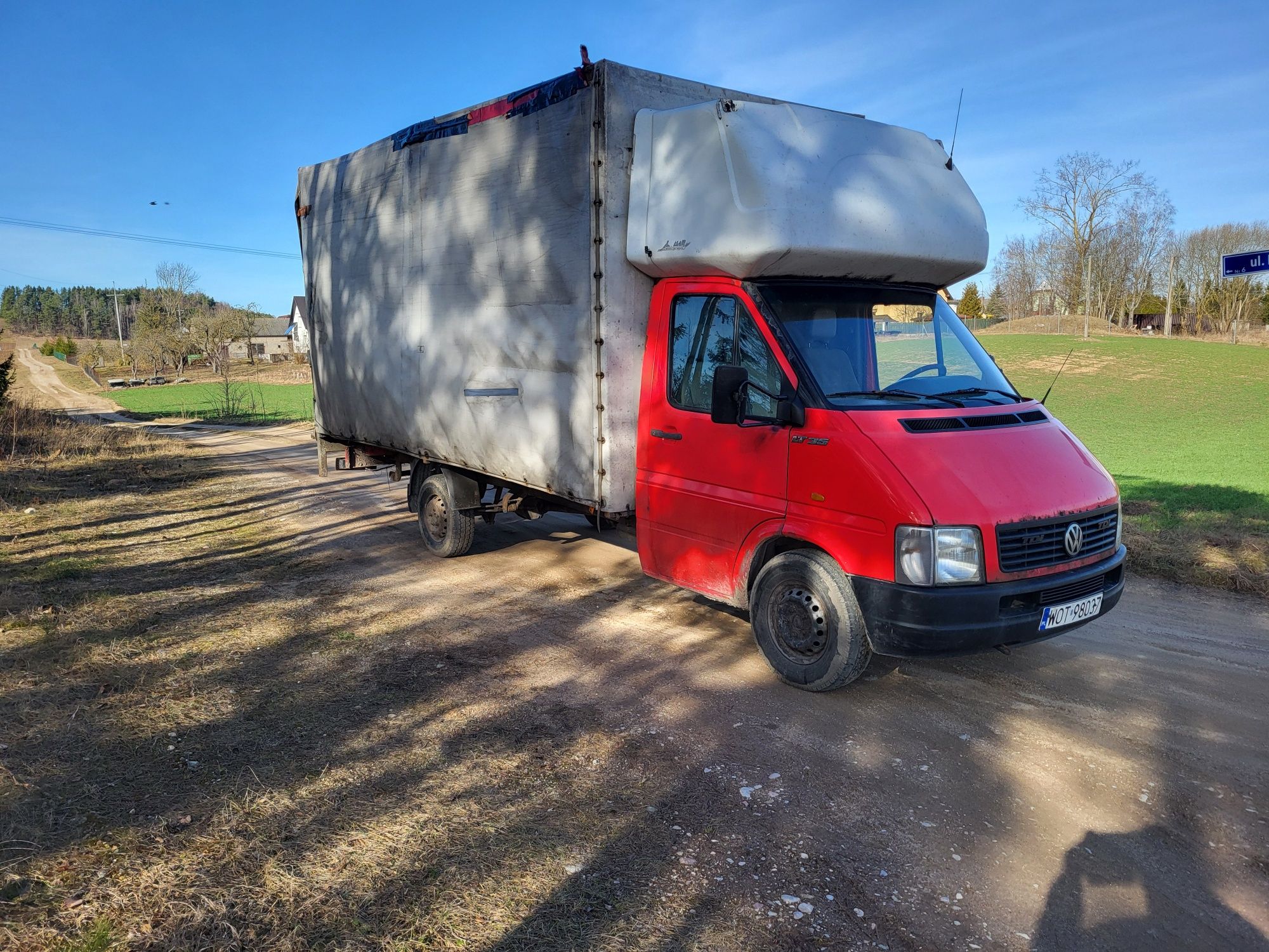 Vw lt 2.5tdi paka winda