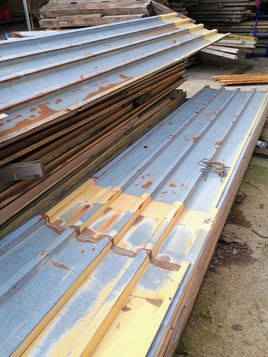 Blacha trapezowa z demontażu GRUBA