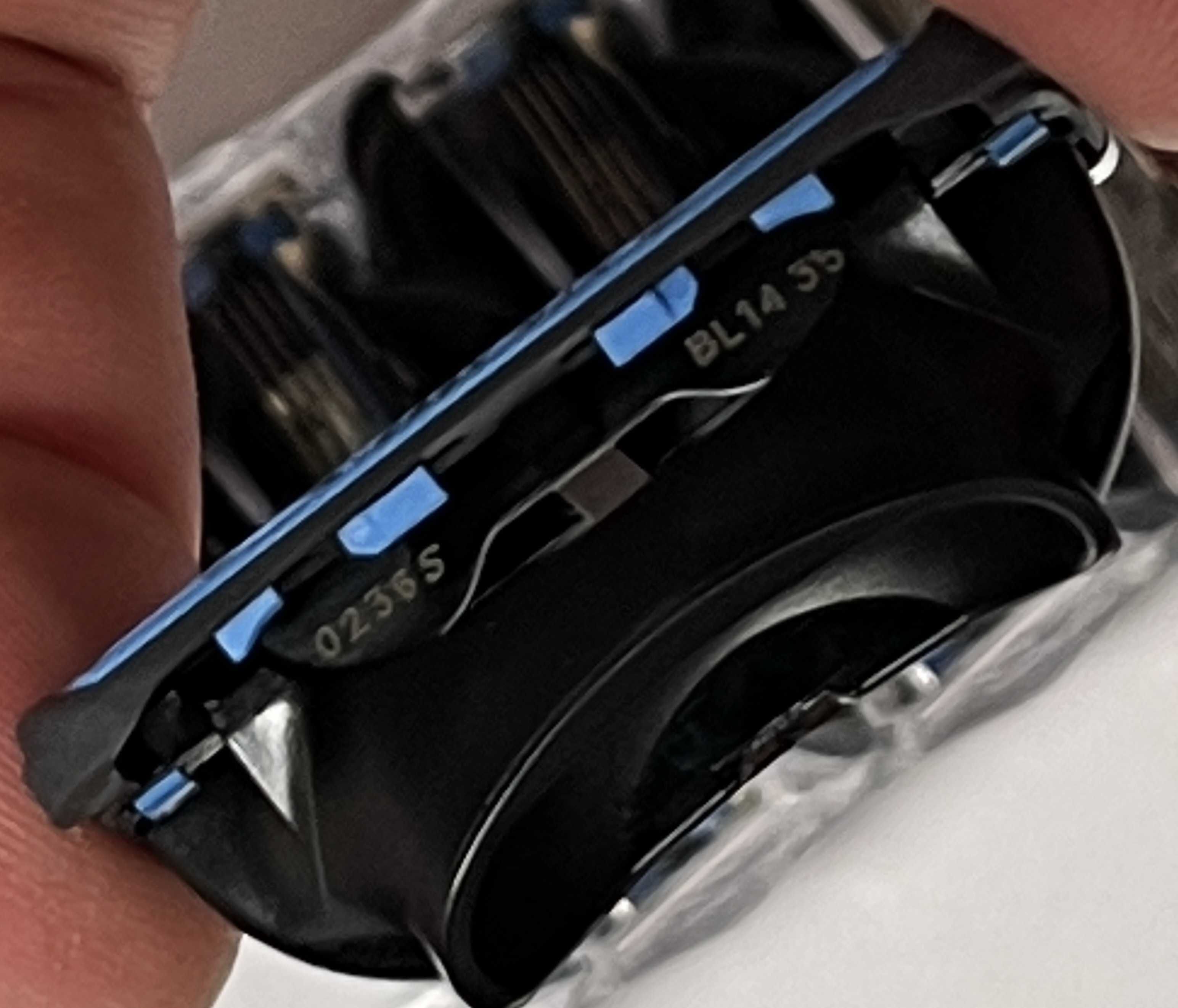 Оригинал США Gillette Fusion PROGLIDE Chill 4шт лезвия Skinguard