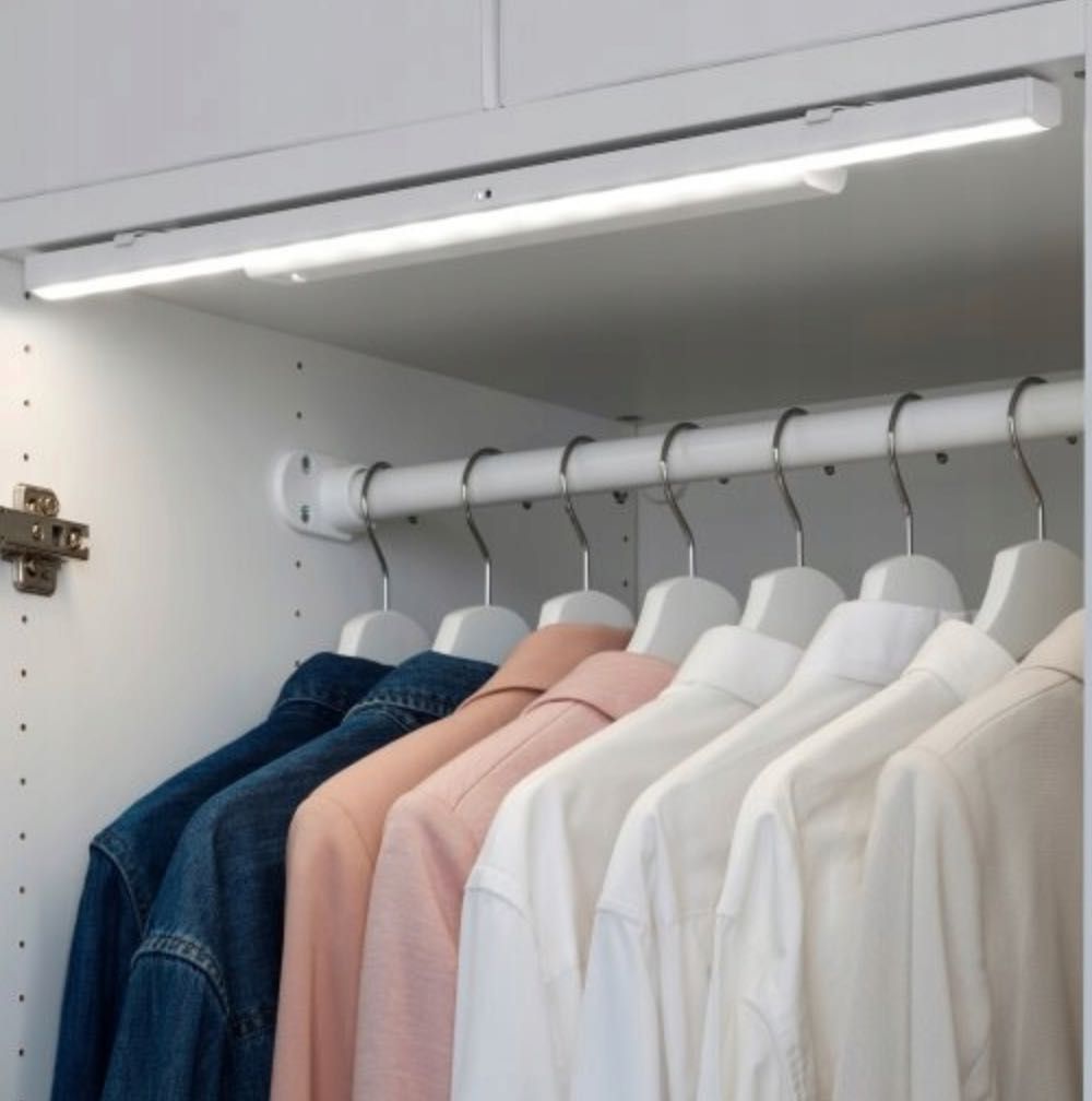 IKEA STOTTA Listwa Oświetleniowa Led do szafy NA BATERIE CZUJNIK RUCHU