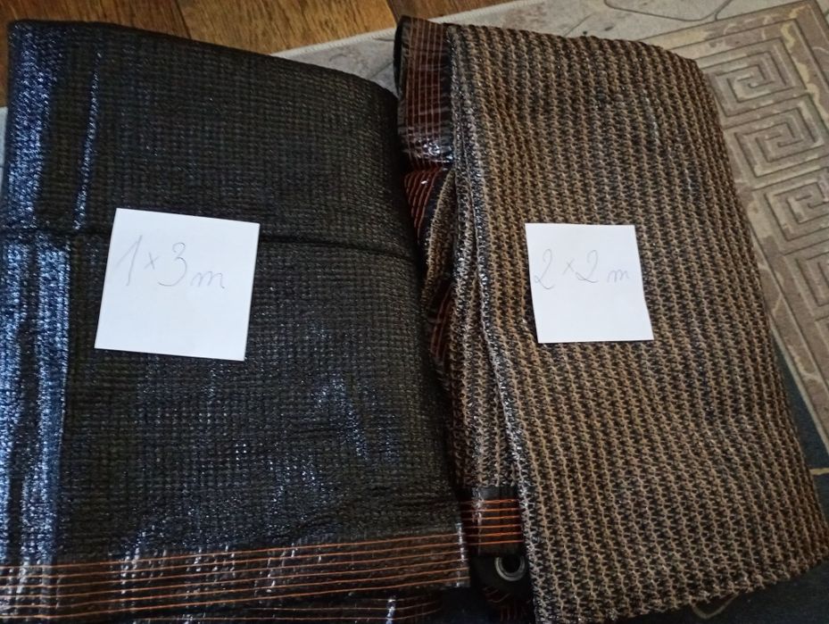 Siatka zaciemniająca, żagiel ogrodowy 2 sztuki