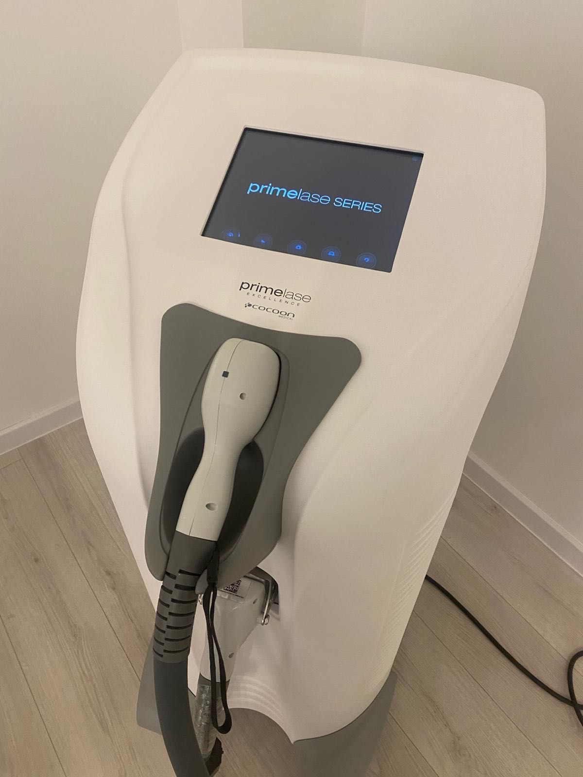 Primelase Cocoon - laser do depilacji, dwie głowice w cenie