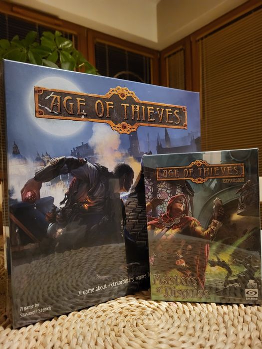 Niedostępna gra: Wiek Złodziei + dodatek (folia !) 7.6 BGG