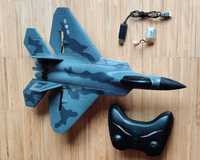 Samolot RC zdalnie sterowany F22 Raptor JAK NOWY!