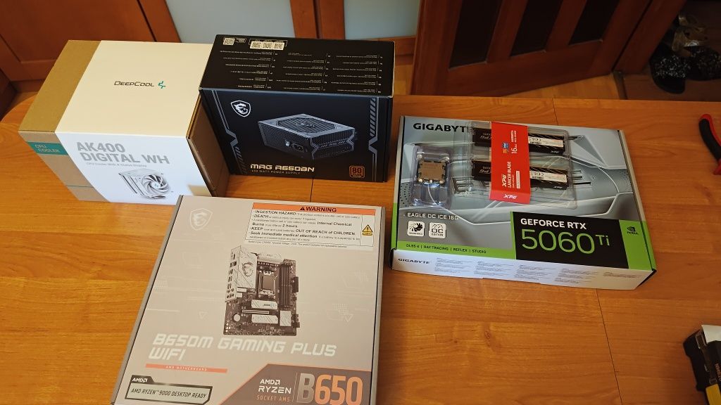 Nowy komputer PC – idealny do gier i pracy!