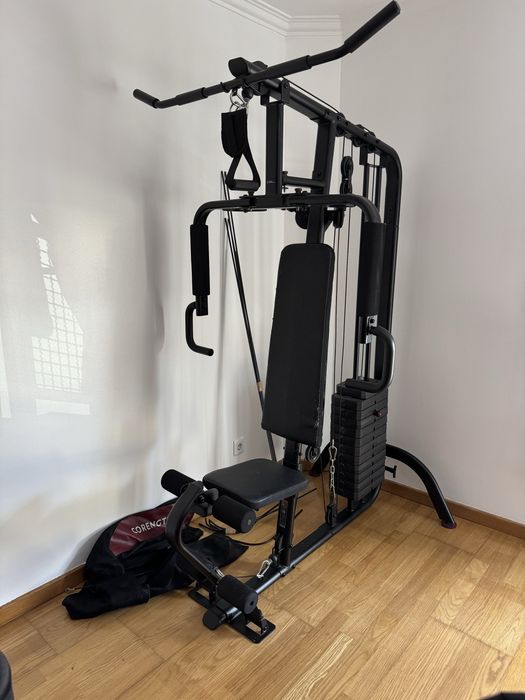 Corength Aparelho de Carga Guiada de Musculação Compacto Home Gym 900